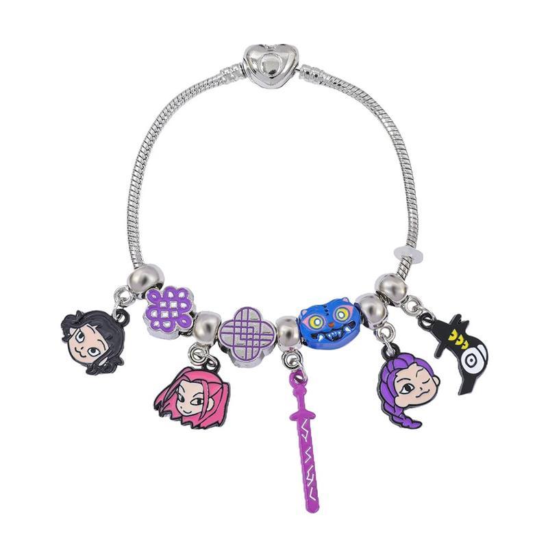 DIY K-Pop Demon Hunters - Inspired Charm - Gems Bracelet