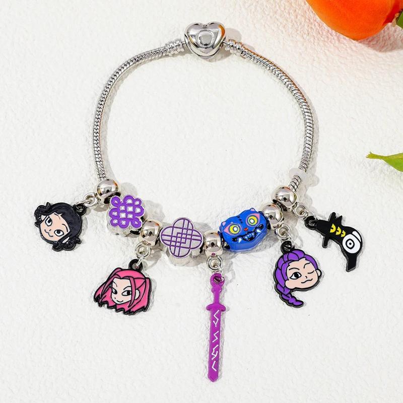 DIY K-Pop Demon Hunters - Inspired Charm - Gems Bracelet